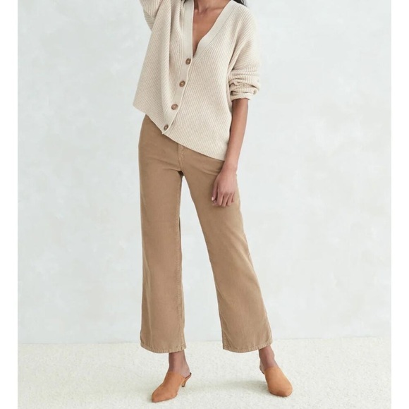 Jenni Kayne Walnut Brown Oiled Leather Kitten Heel Mule Size 36 - Picture 16 of 16